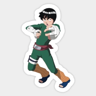 The boy with courage Sticker